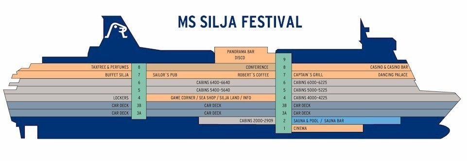 паром Silja Festival